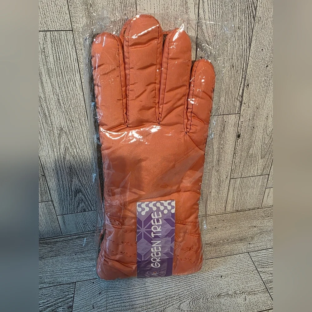 Orange Gloves